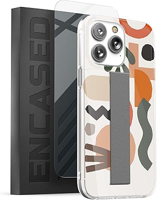 Protective shell unlocked for iPhone 14 Pro Max from the Bando series with Dragonne and screen protector, retail packaging (delicious Earth Design).. Save more, wait less — DIAYTAR Nigeria delivers faster than ever.
