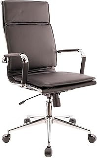 Neri ecological leather steering armchair - Leather desktop computer chairs - high back chair.. DIAYTAR NIGERIA: Where shopping meets satisfaction with affordable prices and prompt delivery services.