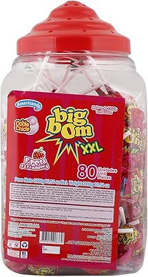 Big bum xxl americand pacifier with strawberry, 25 g (package of 80).. DIAYTAR NIGERIA provides endless shopping possibilities with affordable prices and prompt delivery service.