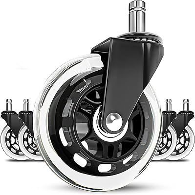 Replacement office chair wheels - Computer chair carpet for hardwood floors No need for swivel office chair wheels with soft rubber rolls. best chair casters for hardwood floors.. DIAYTAR NIGERIA brings affordable shopping to every Nigerian home with delivery in just 5-8 days.