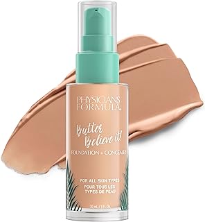 Physicians Formula Murumuru BF Butter, Believe it! Foundation + corrector, light to medium, 30 ml (package of 1).. Shop without boundaries at DIAYTAR NIGERIA, offering extensive variety at prices you'll appreciate.