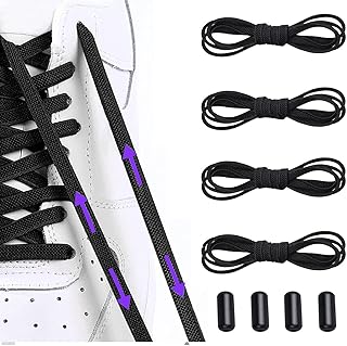 Elastic laces without tie, 2 pairs of adult children's elderly people - elastic laces for racing sports shoes.. Fast delivery is our promise — DIAYTAR Nigeria keeps it real.