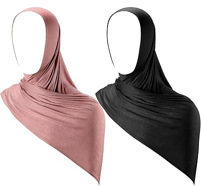 Instant hijab in jersey fabric for women, light scarf, long and stretch, united color.. DIAYTAR NIGERIA: Making quality products accessible to all Nigerians at affordable prices.