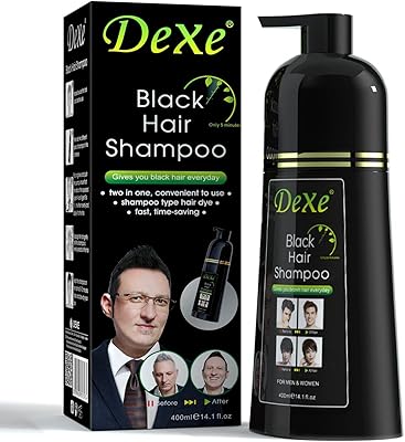 Yimeer Instant coloring shampoo for natural hair, color shampoo for black hair, 3 in 1 coloring, colors the hair in a few minutes, lasts 30 days - natural ingredients with fast action (14.1 fl oz).. Affordable choices, delivered fast — that's the DIAYTAR Nigeria promise.