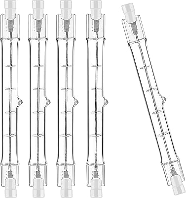 R7S halogen bulbs, package of 5,118 mm 150 W, linear R7s R7s with double hot white hot with variable intensity of type J for safety and work lamps, spotlights, lamps, landscape lighting, ceiling lights, 4.6 inches.. Shop from thousands of products at DIAYTAR NIGERIA and enjoy budget-friendly nationwide delivery.