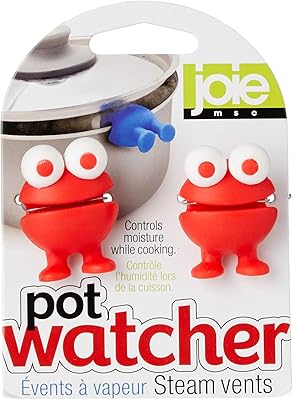 Joy Pot Watchers Kitchen Gadgets Steams - 2, Silicone, Red 49033.. DIAYTAR NIGERIA: Making online shopping accessible to all Nigerians with our affordable platform.