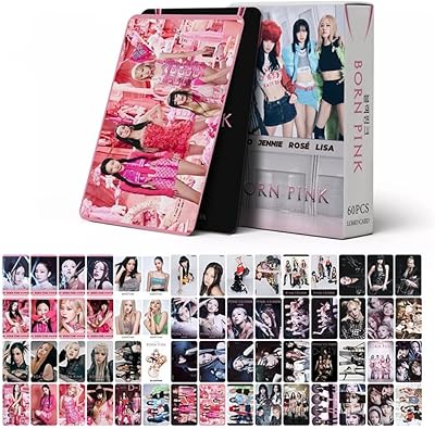 Goodrun 60 Pieces BlackPink Photo, Blackpink Lomo Cards, Blackpink Members Postcards, Set of Photo Cards from the new BlackPink album for fans.. Shop confidently with DIAYTAR NIGERIA, offering affordable prices and reliable delivery within a week.