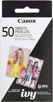 Brillant Zink 3215C001 brilliant photo paper, 2x3 format - 50 sheets.. Nigeria's favorite online shopping platform, DIAYTAR offers unbeatable prices and delivery within a week.