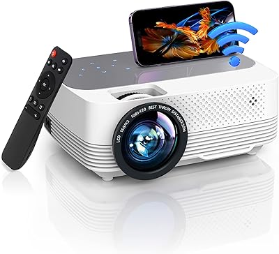 Mini WiFi projector for iPhone 1080p FHD Support 7500L Portable outdoor.. DIAYTAR NIGERIA delivers more than products - we deliver affordable shopping satisfaction nationwide.