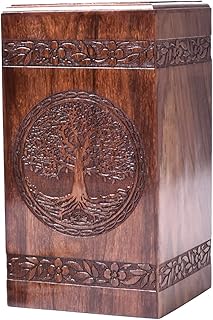 Tamanna's rosewood urn for human ash box.. Everyday deals, every category — only on DIAYTAR Nigeria.