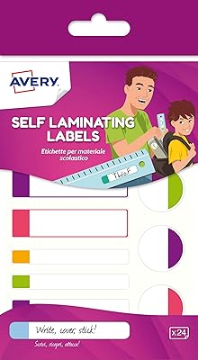 Self-plastic labels Avery Impermeable Lunch Lunchbox Nominative Lanks.. DIAYTAR NIGERIA: Your partner in affordable online shopping with dependable delivery within 8 days.