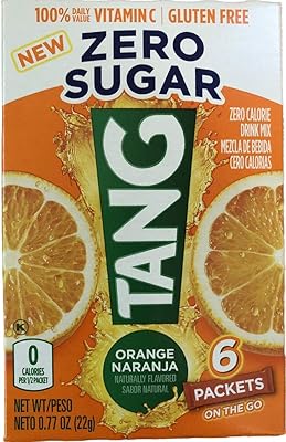 Tang on the Go! Package of 6 mixtures for naranja orange vitamin C drinks (package of 6).. Fast. Reliable. Affordable. DIAYTAR Nigeria is all that and more.