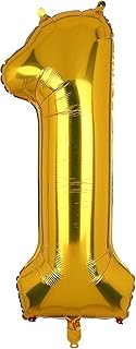 Glad 1 32 -inch golden number balloon, helium birthday balloons, mylar digital balloons for birthday, engagement, wedding, birthday, 1 g.. Shop like never before with DIAYTAR NIGERIA's comprehensive marketplace and budget-friendly shipping.