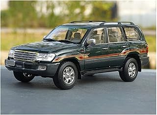 Car model 1:18 for Toyota Land Cruiser LC100 2009, Model in alloy molded pressure, collection of miniature cars for boys (color: green).. DIAYTAR NIGERIA: Bringing affordable shopping solutions with a diverse product catalog delivered nationwide.