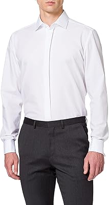 Business shirt Seidenstick Modern Kent Party for Men.. Shop confidently with DIAYTAR NIGERIA's vast product range and budget-friendly nationwide shipping.