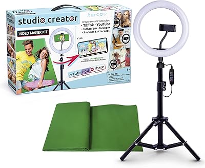 Canal toys so-dye tik tok instagram youtube ring light with green screen and mobile tripod. Creator Influencier.. DIAYTAR NIGERIA: Your partner in affordable online retail with reliable delivery across the nation.
