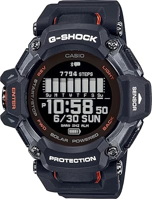Digital quartz watch for men GBD-H2000-1aer-black, black, one size, bracelet.. DIAYTAR NIGERIA: Where affordability meets variety in Nigeria's most comprehensive online marketplace.
