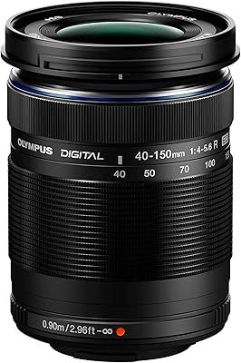 Olympus M.zuiko Digital 40-150mm F4.0-5.6 R OM System Noir for device.. Every order, every item — DIAYTAR Nigeria delivers fast and reliably.