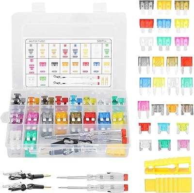 Icam fuse kit 306 pieces with matching spare blade for standard.. Thousands of items, all priced just right — shop DIAYTAR Nigeria today.