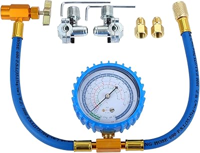 2 pieces BPV31 ball hole tap and R134A refrigerant load pipe with 2.75 "tt1214 gauge can type 1/4" with 1/4 "valve adapter.. Shop for everything you need at DIAYTAR NIGERIA, with budget-friendly prices and quick delivery.
