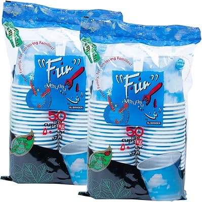 Disposable coffee cups Fan Promopak 6.5 Oz - Coffee/Tea/Water for Home, Holidays or Labor - Package of 50 x 2.. Your shopping dreams realized through DIAYTAR NIGERIA's affordable platform with reliable delivery times.