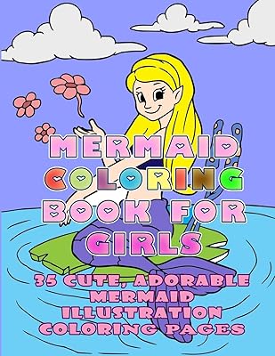 Sirène Coloring Book For Girls: 35 pages to color cute and adorable siren illustrations.. Get more, save more — only on DIAYTAR Nigeria.