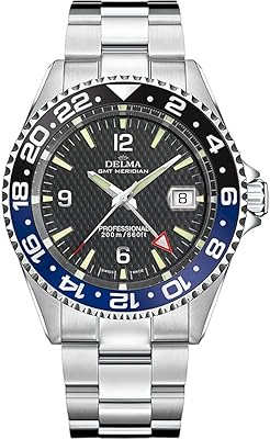 Swiss analog quartz watch Delmah Santiago GMT Meridian with stainless steel bracelet 41701.648.6.034, silver, silver, bracelet.. Shop across categories at DIAYTAR NIGERIA with the confidence of affordable prices and delivery within 8 days.
