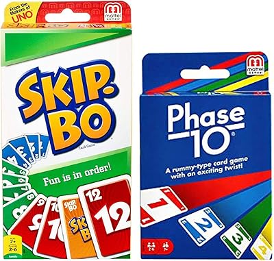 Mattel Stage 10 card game with skip-poo.. DIAYTAR NIGERIA: Connecting Nigerians with their needs through our affordable and diverse marketplace.