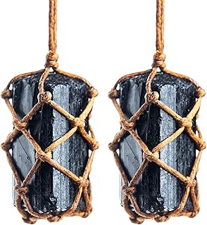 Precious chakra stones collar cut by hand in natural black tourmaline crystal for men and women - 2 pieces.. Shop everything from A to Z on DIAYTAR Nigeria — delivered nationwide.