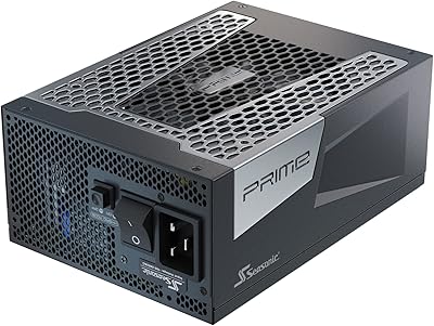 Seasonic Prime TX-1600, Complete unit, 80 Plus titanium, 1600 W, SLI/Crossfire, single rail, 133.3 A, 135 mm fan, Atx power supply block.. Shop from anywhere in Nigeria and receive your DIAYTAR purchases at affordable prices within a week.