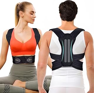Merkes posture corrector for men, women and children, an adjustable ergonomic background to relieve neck, back and shoulder pain (L, size 32-39.06 ")).. Join thousands of satisfied shoppers on DIAYTAR Nigeria.