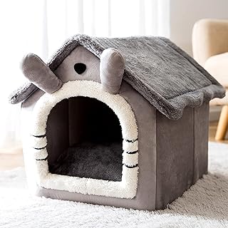 Dog bed and fluffy cat intudulous, cat cave nest, gentle and hot puppy tent with removable and washable pillow, pretty pet house for cats and dogs (L).. Browse, shop, and receive — DIAYTAR Nigeria keeps it simple.