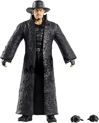 WWe Undertaker Elite Series #80 luxury action figurine with realistic facial details, ring and emblematic accessories.. Experience shopping without limits at DIAYTAR NIGERIA, where affordability meets convenience in just days.