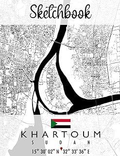 Sketch book: Khartoum Sudan's card sketch book | Excellent personalized gift to draw, write, paint, sketch and scribble for men, women, boys and girls of all ages.. DIAYTAR NIGERIA: Where shopping is easy, prices are low, and delivery is just days away.