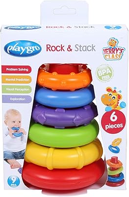 Playgro sorting and stacking toy is suitable for 1 day to 24 months, model 4011455.. Great deals and fast delivery — the DIAYTAR Nigeria guarantee.