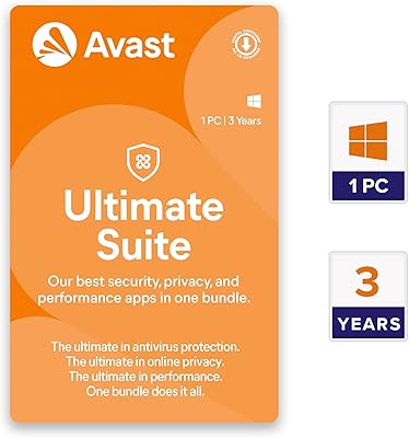 Avast Ultimate PC Suite (complete luxury protection) (1 pc | 3 years) (sending by e -mail in 2 hours - no hard drive).. Your digital shopping destination, DIAYTAR NIGERIA combines variety with affordability and quick delivery.