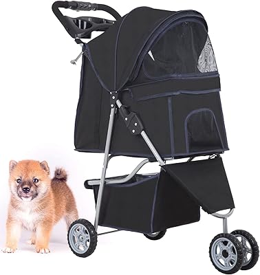 Bestpet 3 wheel stroller for pet dog cats of medium size and small.. DIAYTAR NIGERIA makes quality accessible with our affordable prices and dependable delivery service.