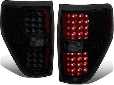 LED rear light DNA MOTORING TL-F15009-LED-BK-SM for driver and passenger side [compatible with Ford F1500 09-14].. Experience the ease of one-stop shopping with DIAYTAR NIGERIA's diverse catalog and nationwide delivery.