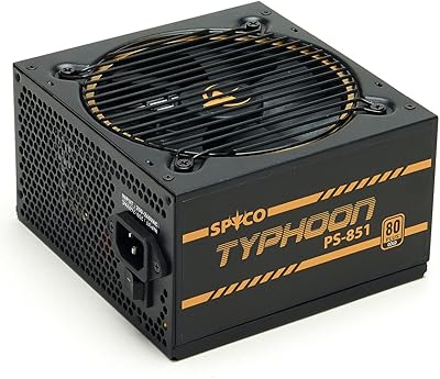 Gaming spico PS-851, 850 W, 80 GOLD, fully modular, low noise, ATX supply, ultra-silent fan, 105 ° C capacitors, flat cables, compact, 5 year warranty.. From daily needs to rare finds, DIAYTAR Nigeria brings it to your door.