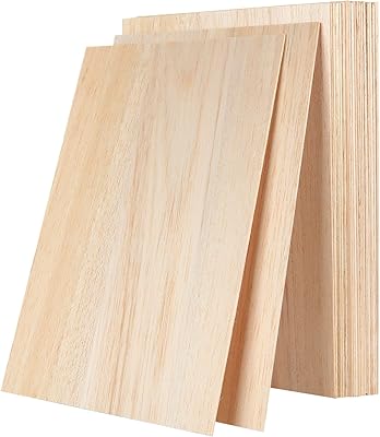 20 balsa wooden sheets 12x8x1/16, thin plywood sheet, unpleasant natural linden sheet for architectural model, DIY, house, plane, boat, boat, crafts, model of wooden plate.. DIAYTAR NIGERIA: Where affordability and variety meet with convenient delivery within 8 days.