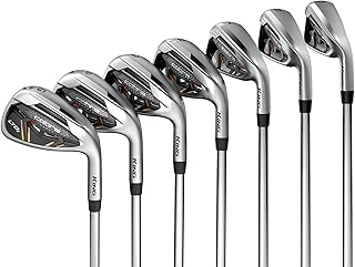 Cobra Ltdx 2022 Chrome & Gold Fusion Iron (men, right-hander, KBS Tour 90, Rig Flex, 5-GW golf set, 5-GW).. Experience DIAYTAR NIGERIA, where extensive product variety meets pocket-friendly prices and reliable delivery.
