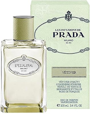 Prada Milano Infusins ​​of Vetiver Eau de Parfum 100 ml.. DIAYTAR NIGERIA: Where every purchase is affordable and delivery is always within a week.