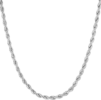 Lifetime JewelryCollier rope chain size 3 mm diamond size, 24 -carat gold plated, metal.. Experience the convenience of online shopping with DIAYTAR NIGERIA's reliable 5-8 day delivery service.