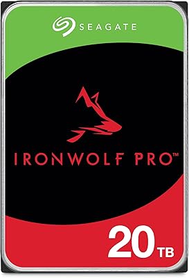 Seagate Ironwolf Pro, 20 TB, NAS internal hard drive, 3.5 inch CMR, SATA 6 GB/S, 7 200 rpm, 256 MB of cache, for RAID network storage, 3 -year rescue services (ST20000NE000).. With DIAYTAR Nigeria, everything is within reach — and within budget.