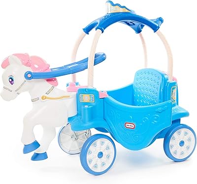 Horse riding and carriage toy Little Tikes Princess, Blue Snow.. Shop with purpose at DIAYTAR NIGERIA and discover a world of products at budget-friendly prices.