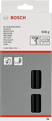 Bosch black glue stick (metal, carpet, 200 mm, glue gun accessories).. DIAYTAR NIGERIA: Where shopping meets satisfaction with affordable prices and reliable 5-8 day shipping.