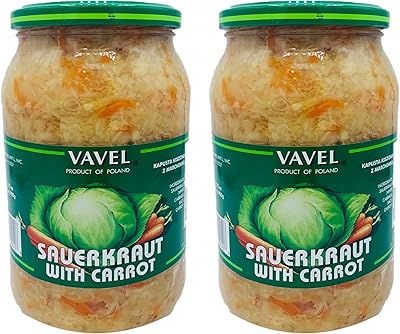 Vavel sauerkraut at the carrot 31.04oz (880g) (1Pack).. DIAYTAR NIGERIA: Making online shopping accessible with affordable prices and nationwide delivery service.
