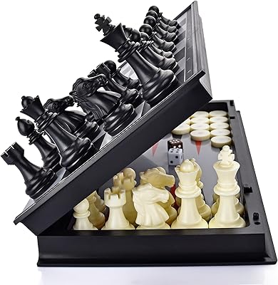 Set of chess, ladies and magnetic backgammon Colorgo 3 in 1 with foldable travel games for children and adults.. Find everything you need at prices you'll love with DIAYTAR NIGERIA's comprehensive e-commerce platform.