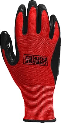 Work gloves for general use Grace Monkey coated with nitrile, large, package of 12.. DIAYTAR NIGERIA transforms dreams into deliveries with our affordable prices and 5-8 day shipping.