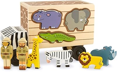 Melissa & Doug Wooden toy animal truck with 7.. Your complete marketplace solution, DIAYTAR NIGERIA offers unbeatable value with delivery within the week.